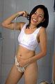 Asian Porno Showering Underwear