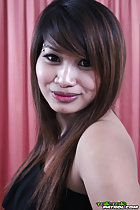 Looking to the side long hair